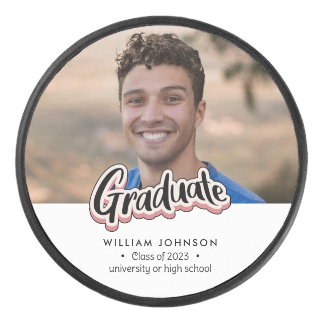 Palet De Hockey Classe de Faire-part de fin d'études de 2023 (Devant)