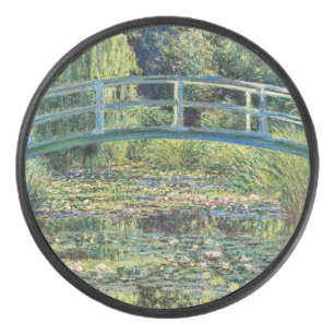 Palet De Hockey Claude Monet - Etang Lily et Pont Japonais