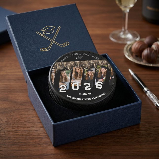 Palet De Hockey Congrats Name Party Graduation Class Off.. Favor  (Créateur téléchargé)