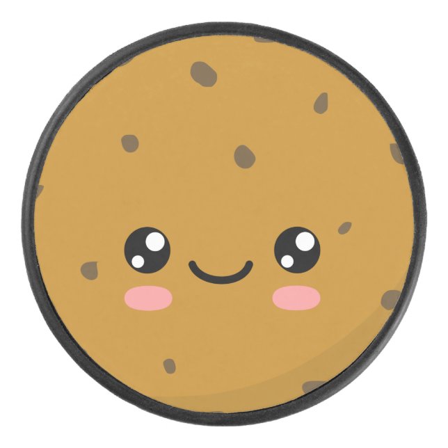 Palet De Hockey Cookie à chips au chocolat (Devant)