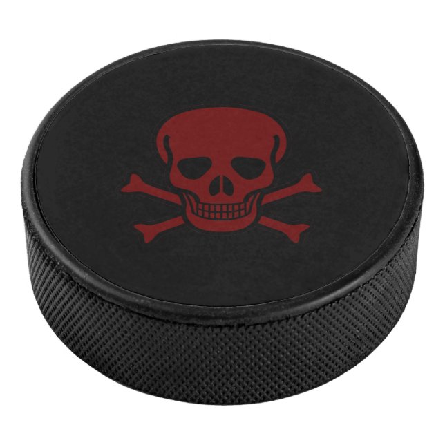 Palet De Hockey Crâne et os (3/4/2016 12:00:00 AM)