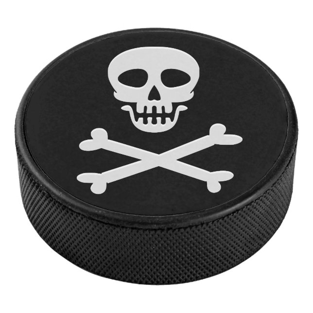 Palet De Hockey Crâne et os croisés (3/4/2016 12:00:00 AM)