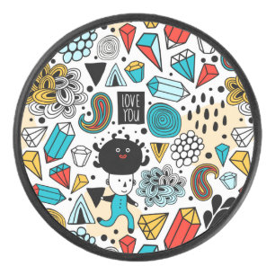 Palet De Hockey Crazy head