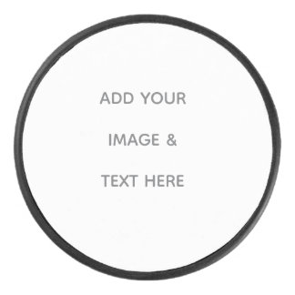 Palet De Hockey Create Your Own white