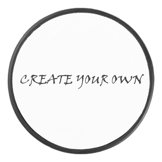 Palet De Hockey Créez votre propre (Devant)