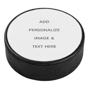 Palet De Hockey Créez votre propre blanc