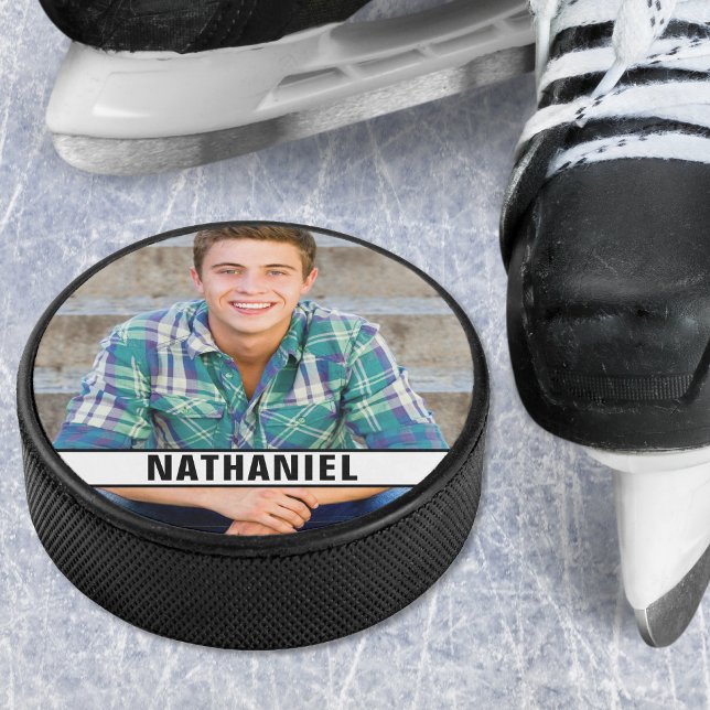 Palet De Hockey Créez votre propre photo (Create your Own Photo Hockey Puck)