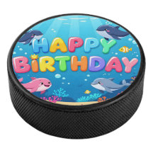 Cute Happy Birthday nautical dolphin