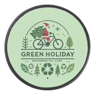 Palet De Hockey Décor de Noël écologique Green Holiday Art