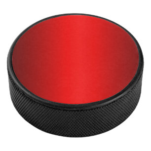 Palet De Hockey Dégradé Rouge Élégant