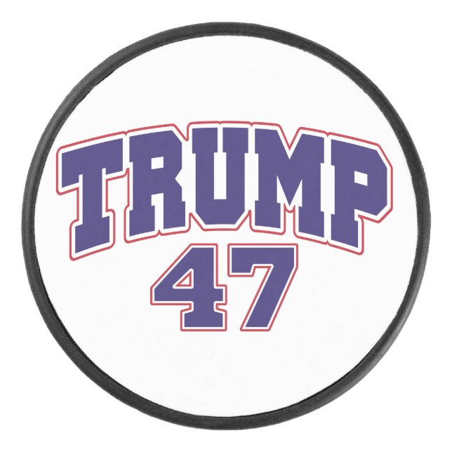 Palet De Hockey Donald Trump 47 (Devant)