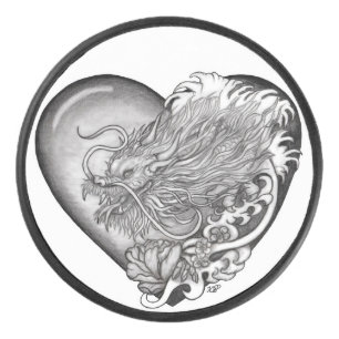 Palet De Hockey Dragon Heart