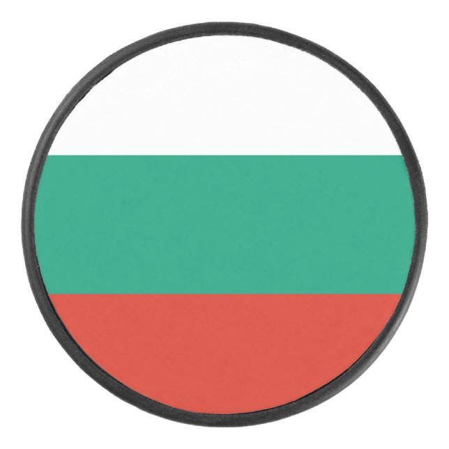 Palet De Hockey Drapeau de Bulgarie (Devant)
