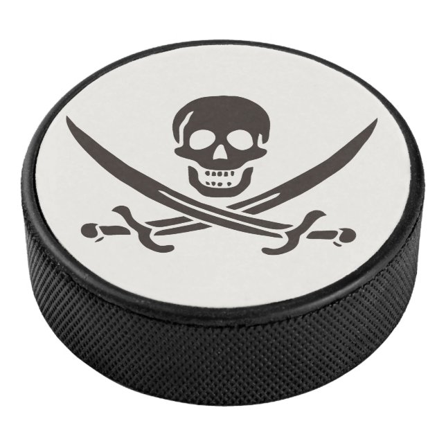 Palet De Hockey Drapeau de crâne obsidien Drapeau de pirate Calico (3/4/2016 12:00:00 AM)