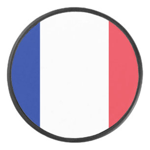 Palet De Hockey Drapeau de France Hockey Puck