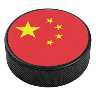 Palet De Hockey Drapeau de la Chine