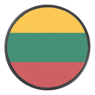 Palet De Hockey Drapeau de la Lituanie