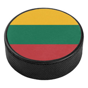 Palet De Hockey Drapeau de la Lituanie