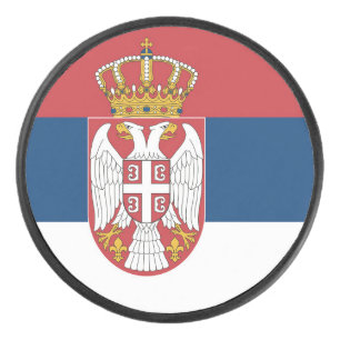 Palet De Hockey Drapeau de la Serbie