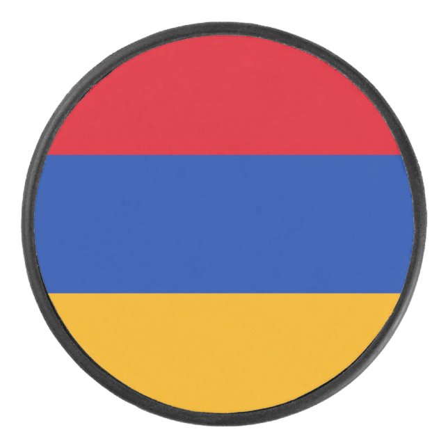 Palet De Hockey Drapeau de l'Arménie (Devant)