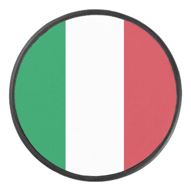 Palet De Hockey Drapeau de l'Italie (Devant)