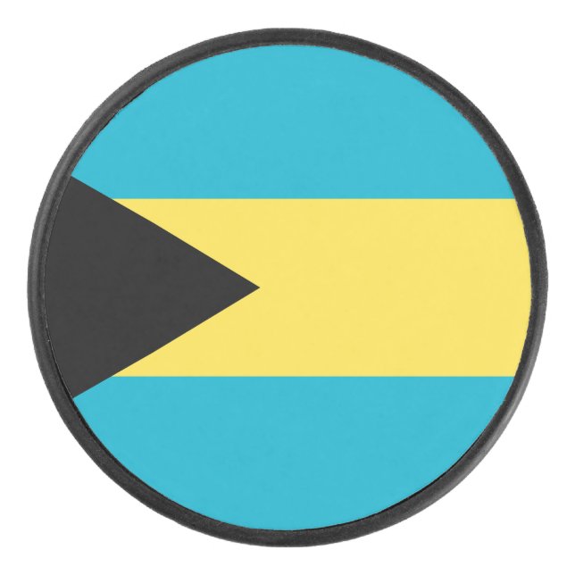 Palet De Hockey Drapeau des Bahamas (Devant)