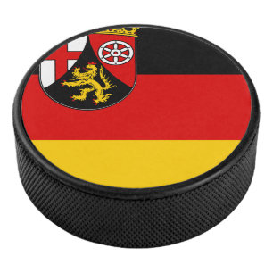 Palet De Hockey Drapeau du canon de hockey de Rhénanie-Palatinat