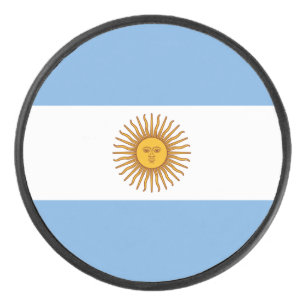 Palet De Hockey Drapeau Patriotique Argentin