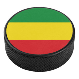 Palet De Hockey Drapeau rastafarien Rasta Ethiopie
