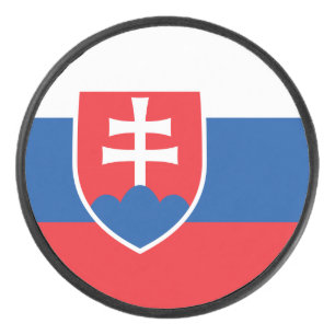 Palet De Hockey Drapeau Slovaquie