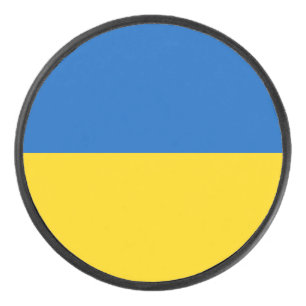 Palet De Hockey Drapeau Ukraine