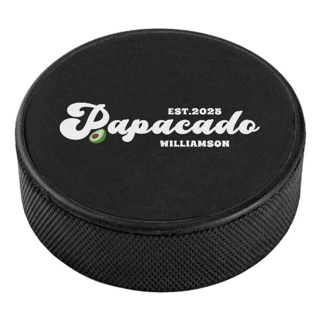 Palet De Hockey Drôle cadeau de Fête des pères pour nouveau papa (3/4/2016 12:00:00 AM)