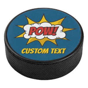 Palet De Hockey Effet audio comique Pow