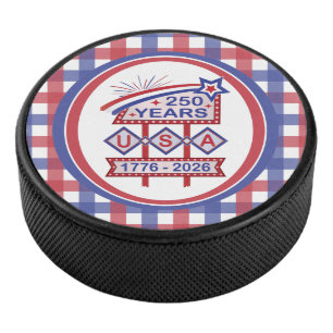 Palet De Hockey Enseigne de marquise rétro USA 250e anniversaire 1