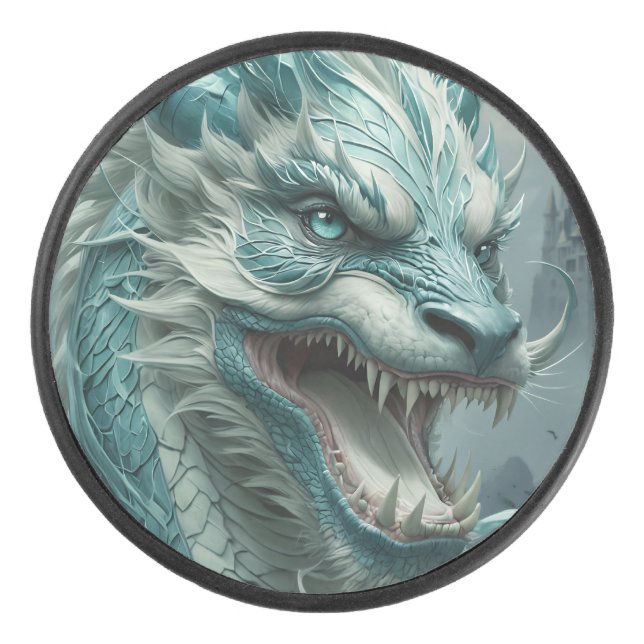 Palet De Hockey Epic Blue Storm Dragon (Devant)