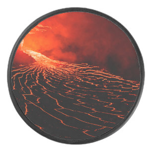 Palet De Hockey éruption volcanique
