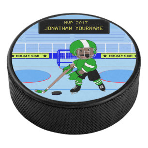 Palet De Hockey Étoile de hockey sur glace personnalisée