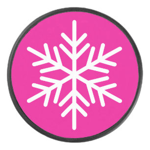 Palet De Hockey Festin Chic Blanc Nordique Fluge Sur Rose Clair