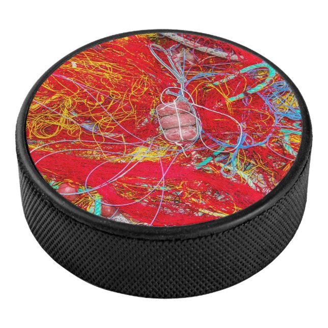 Palet De Hockey Filets de pêche colorés (3/4/2016 12:00:00 AM)