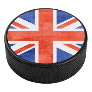 Palet De Hockey Flag de Grunge