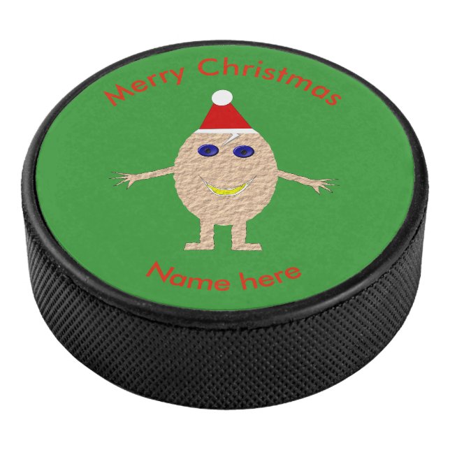 Palet De Hockey Funky Christmas Egg Hockey Puck (3/4/2016 12:00:00 AM)