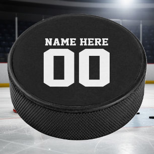 Palet De Hockey Galet d'hockey fait sur commande avec le nombre et
