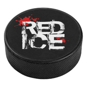 Palet De Hockey Glace rouge