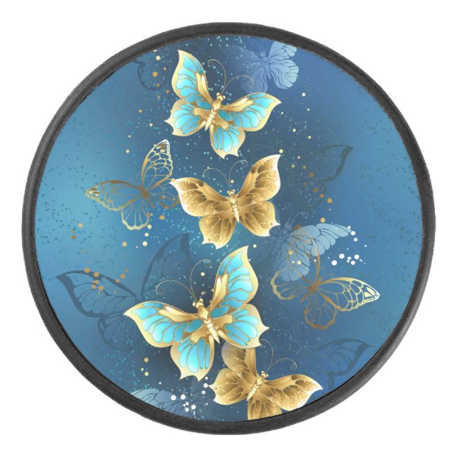 Palet De Hockey Golden butterflies (Devant)