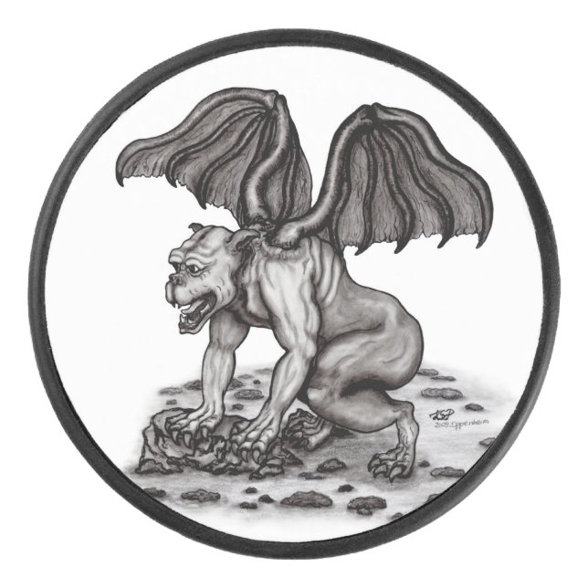 Palet De Hockey Golem Gargoyle (Devant)