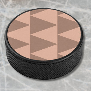 Palet De Hockey Grand Triangles géométriques Mocha Mousse Dusty ro