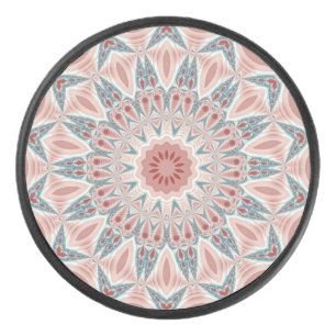 Palet De Hockey Grattez moderne Kaleidoscope Mandala art fractal