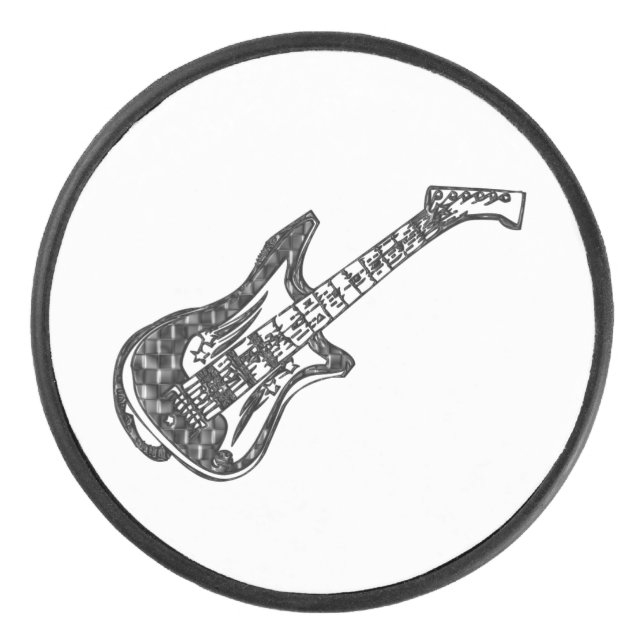 Palet De Hockey Guitare électrique (Devant)