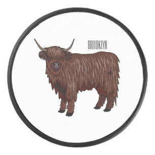 Palet De Hockey Highland cow