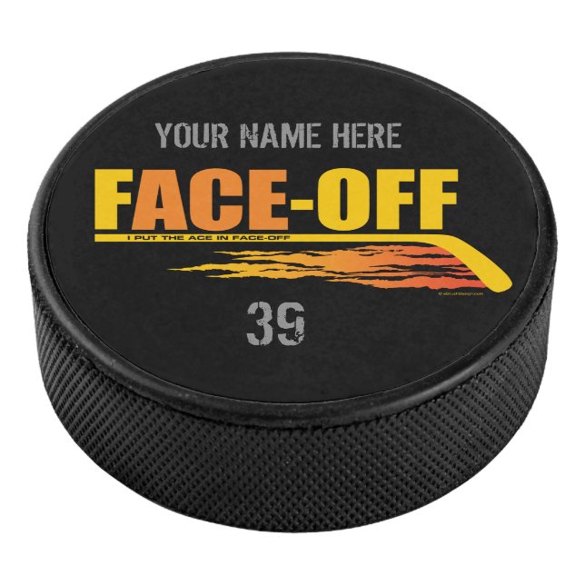 Palet De Hockey Hockey Face-Off Ace (Personnalisé) (3/4/2016 12:00:00 AM)